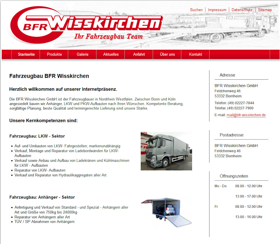Webdesign Bornheim Firmenwebseite